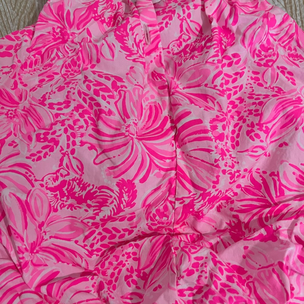 Lilly Pulitzer Pink Diaper Cover - Picture 4 of 8